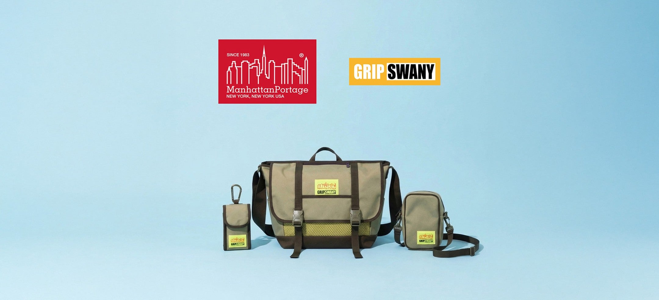 Manhattan Portage x GRIP SWANY コラボアイテム発売のお知らせ – grip