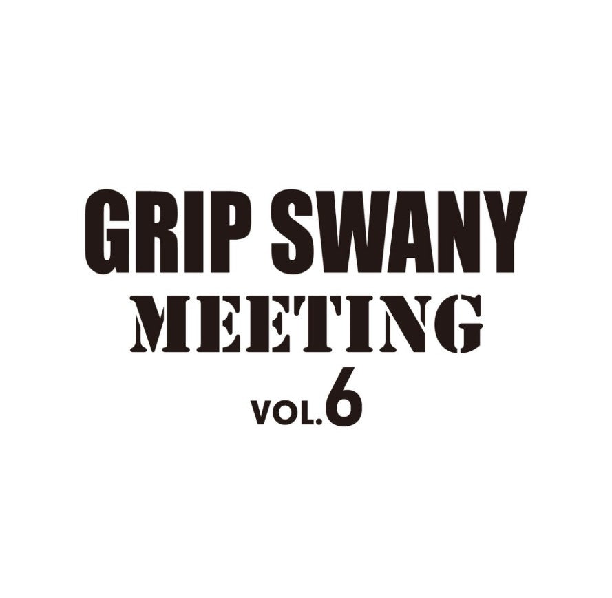 GSM会場限定 ボンボネロ GRIPSWANY グリップスワニー ミーティング GS MEETING Vol.5 – grip-swany