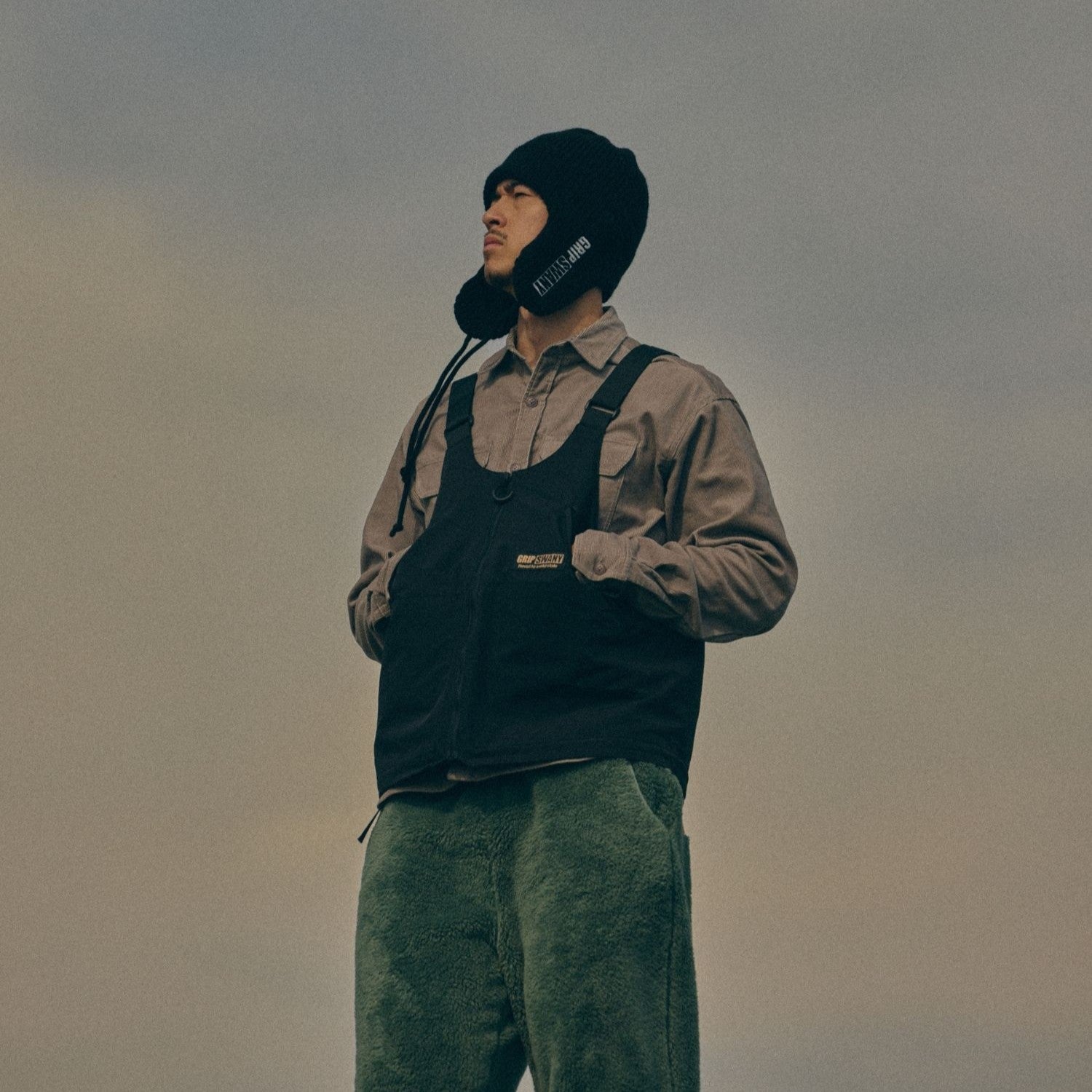 【15230292】 KNIT TRAPPER