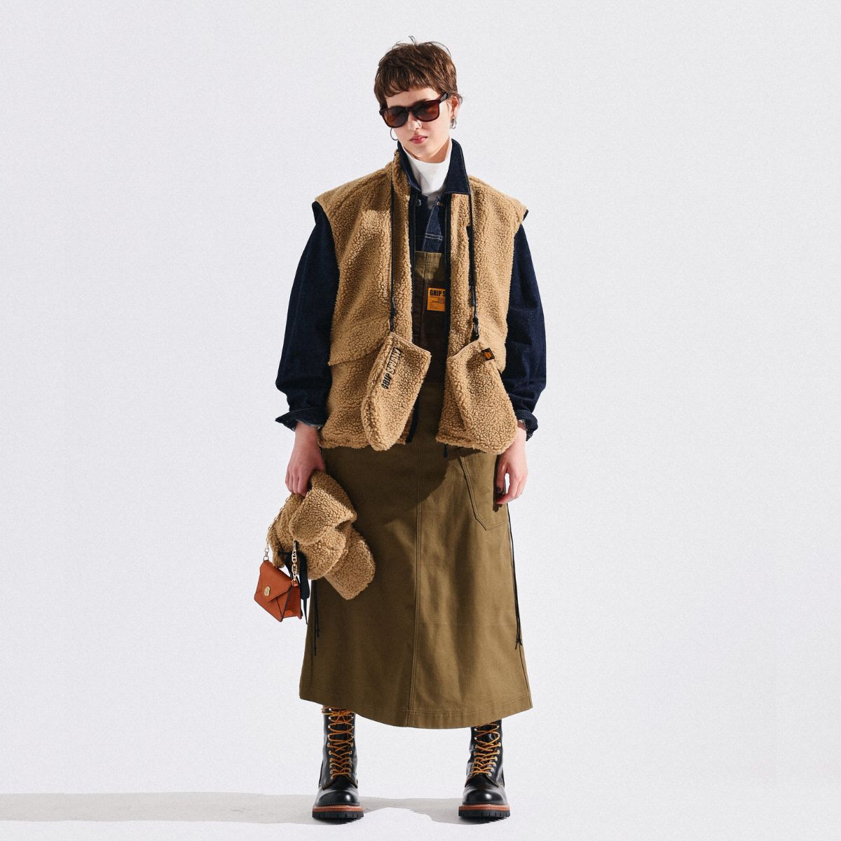 【GSWK-304】 DUCK VELVET OVERALL
