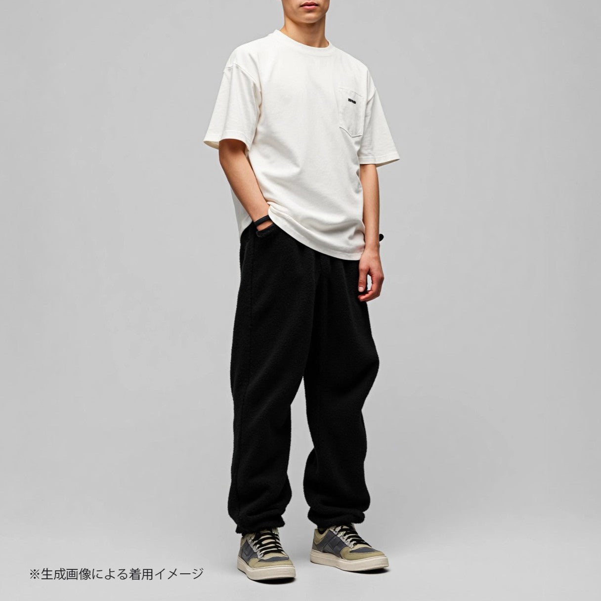 【GSMCT-110T】　GS BOX LOGO POCKET　TEE