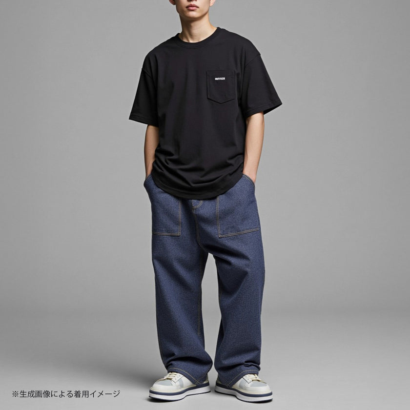 【GSMCT-110T】　GS BOX LOGO POCKET　TEE