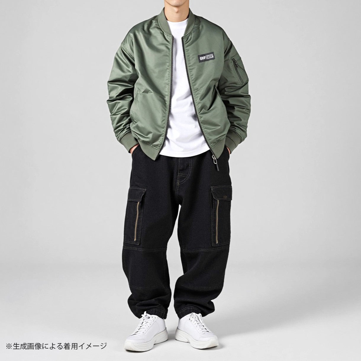 【GSMJ-057】 WATER REPELLENT FLIGHT JACKET