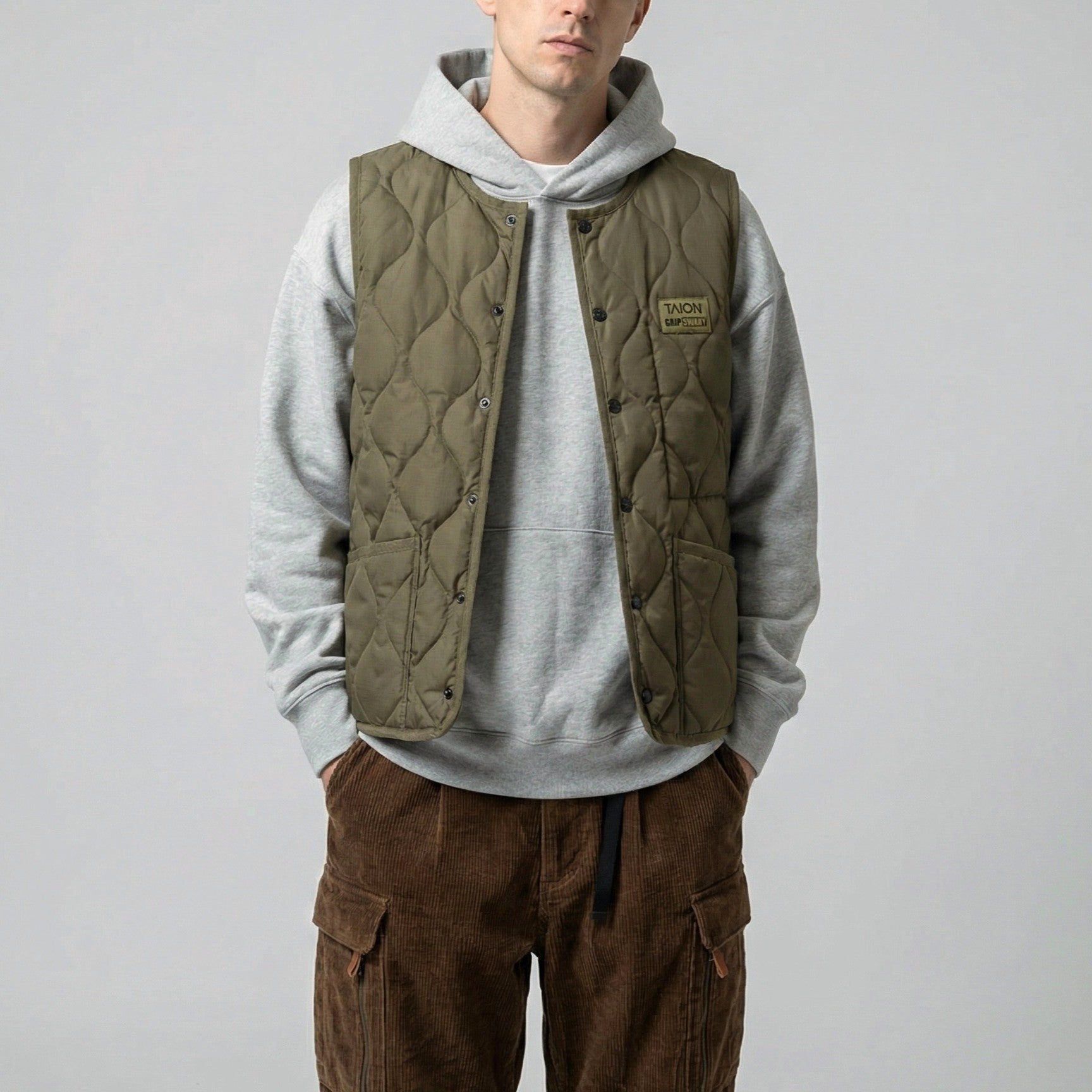 【TAION-GRIPSWANY-VT01】 TAION X GRIP SWANY DOWN VEST