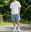 【GSMS-153】 COOLMAX DENIM GEAR SHORTS