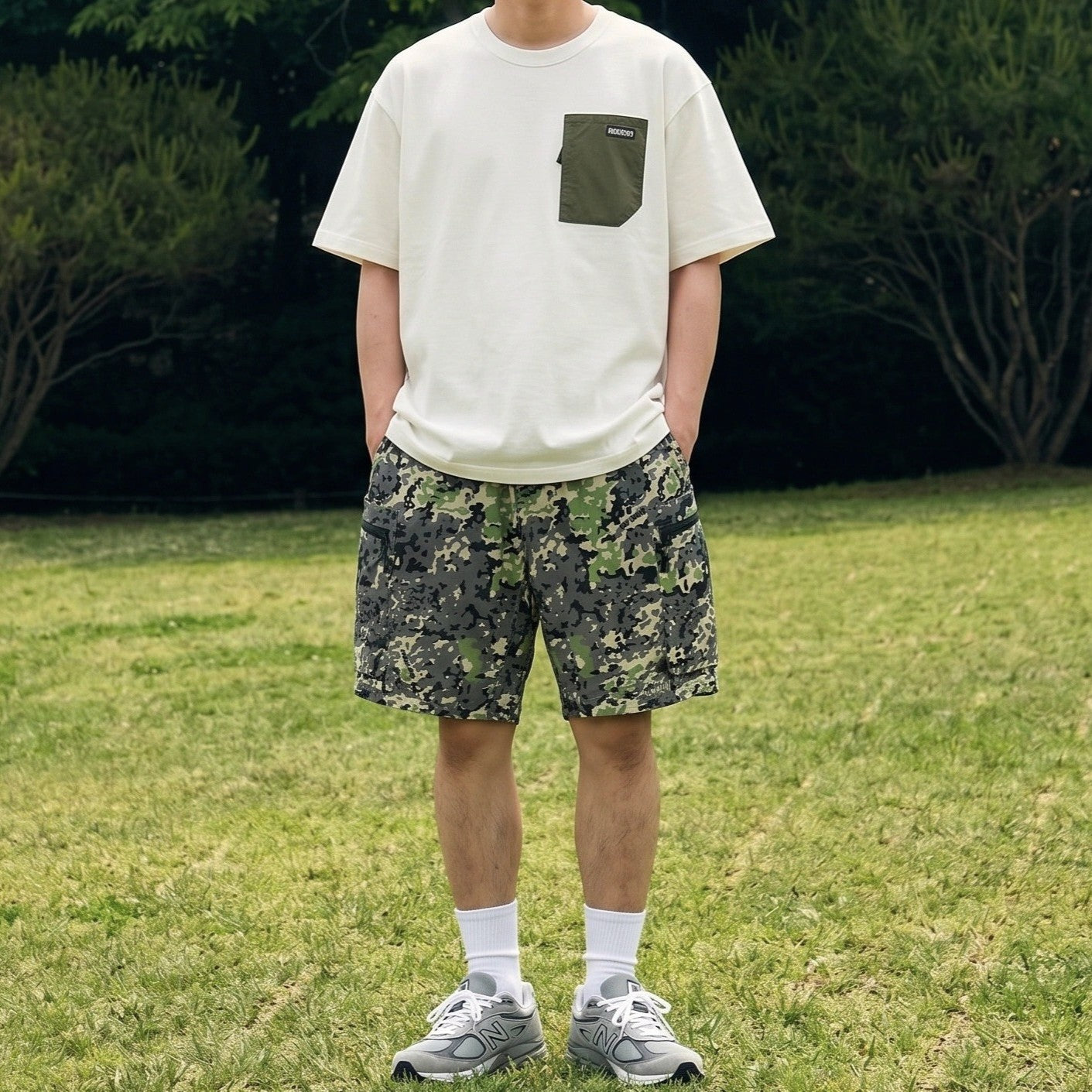 【GSMCT-123】 GEAR POCKET TEE