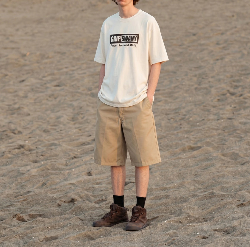 【262M40GS01】GRIPSWANY×Dickies EASY DOUBLE HIP WORK SHORTS