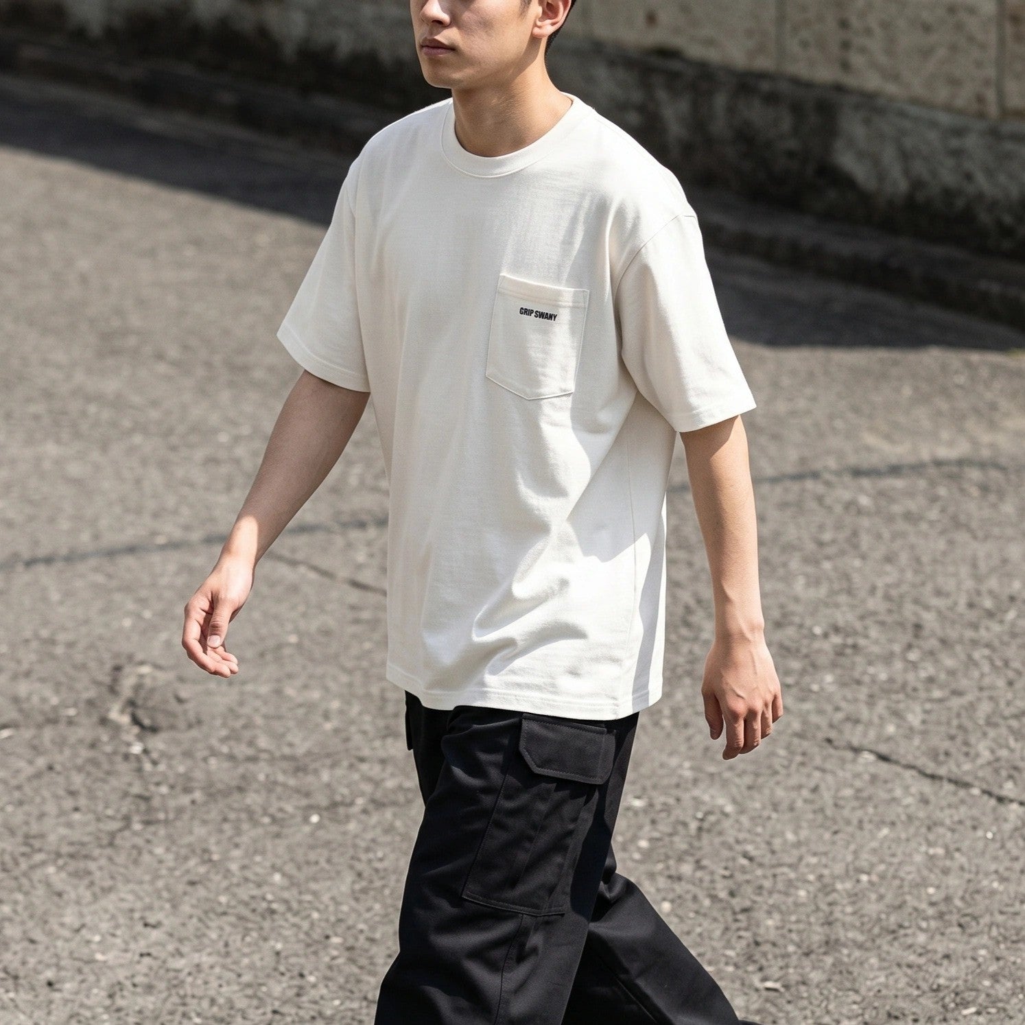 【GSMCT-110T】　GS BOX LOGO POCKET　TEE