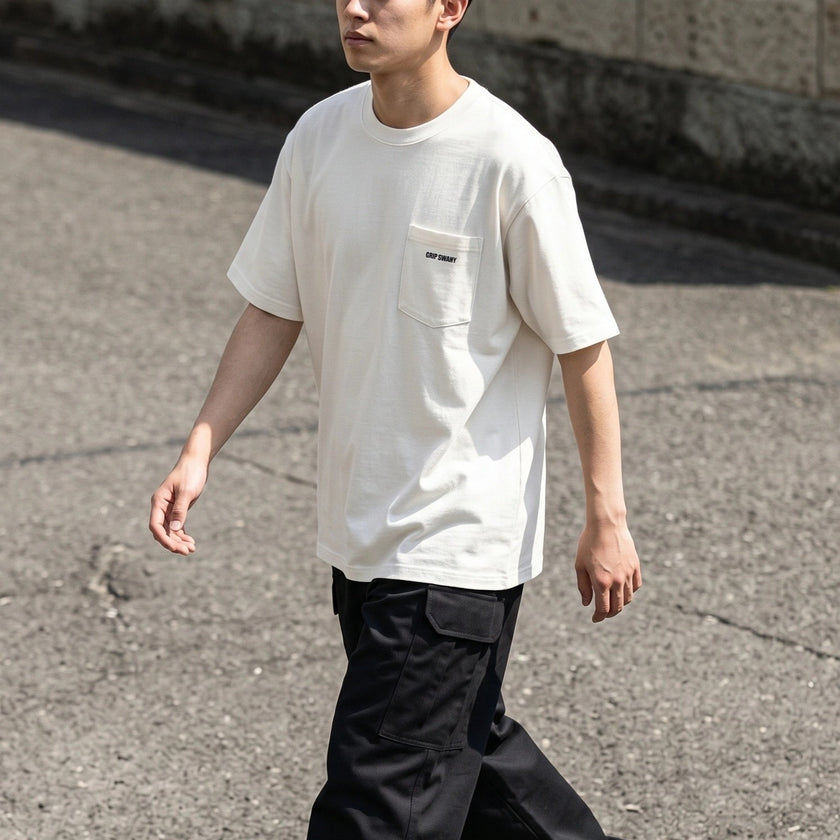 【GSMCT-110T】　GS BOX LOGO POCKET　TEE