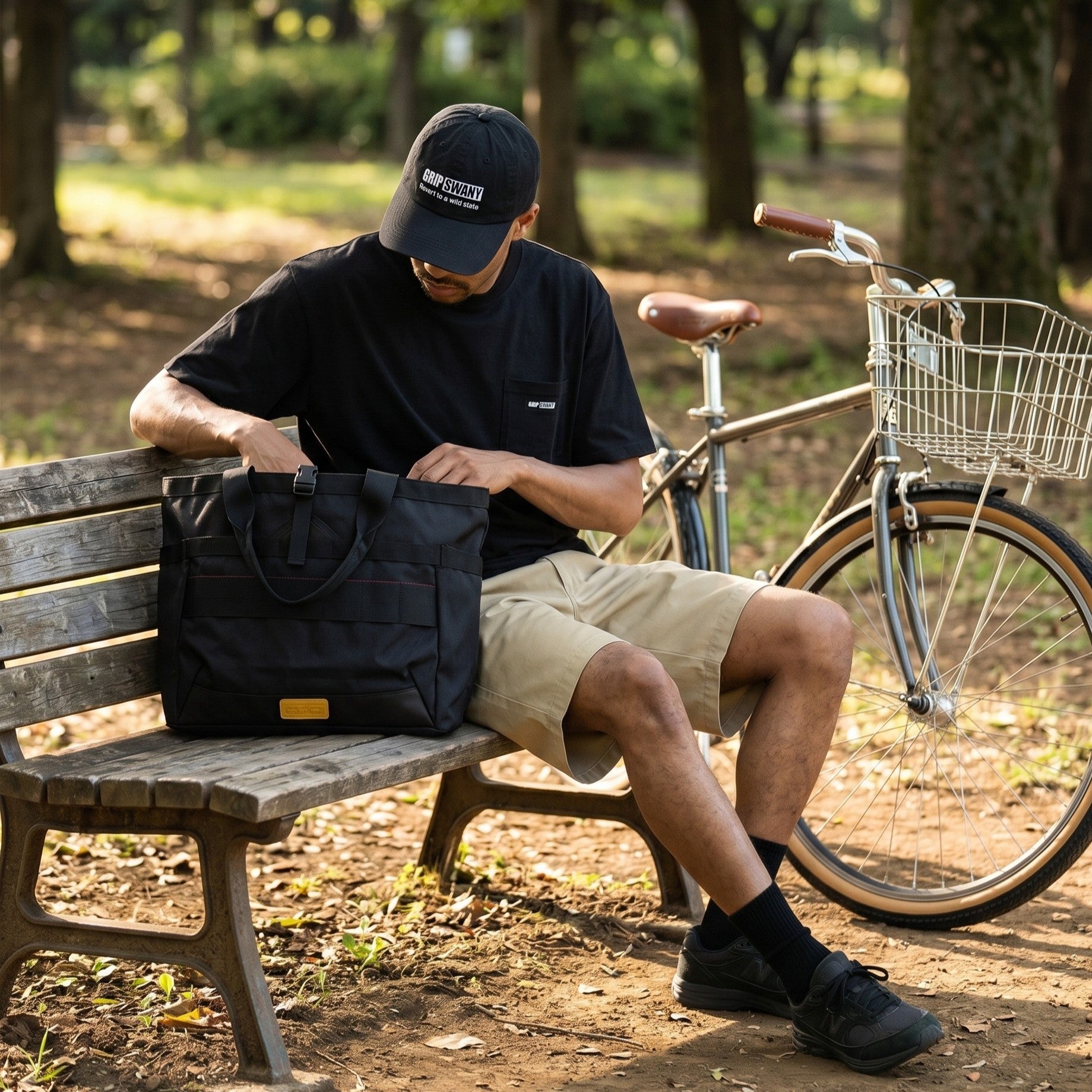【BRW261T33】BRIEFING×GRIP SWANY  WIDE TOTE