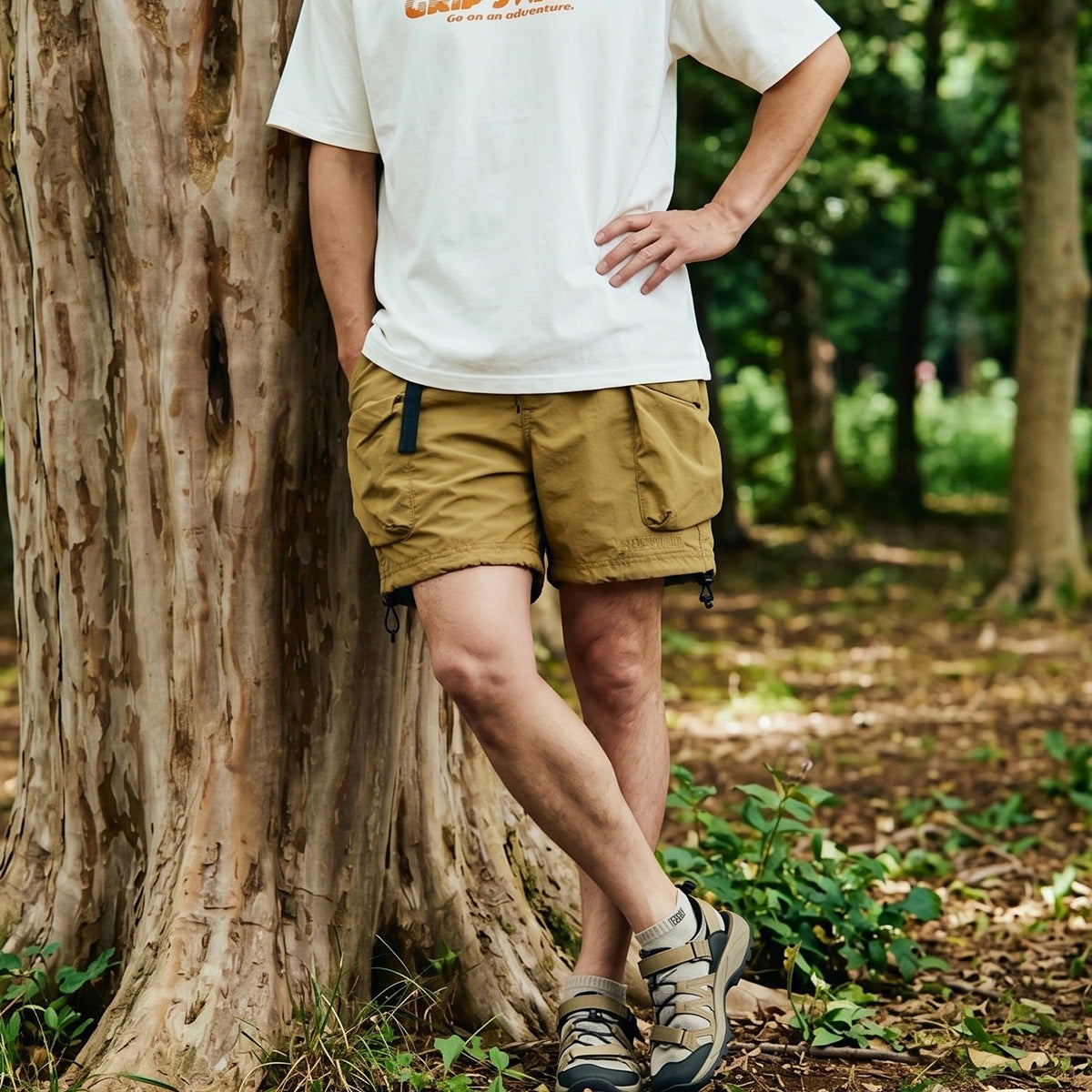 【GSMS-198】Supplex Rip Gear Buggy Shorts