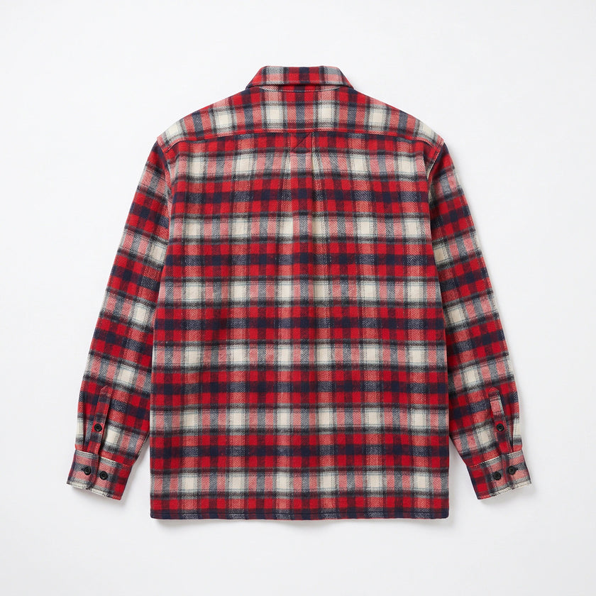 【18MSH-280】 WOOL FLANNEL WORK SHIRTS