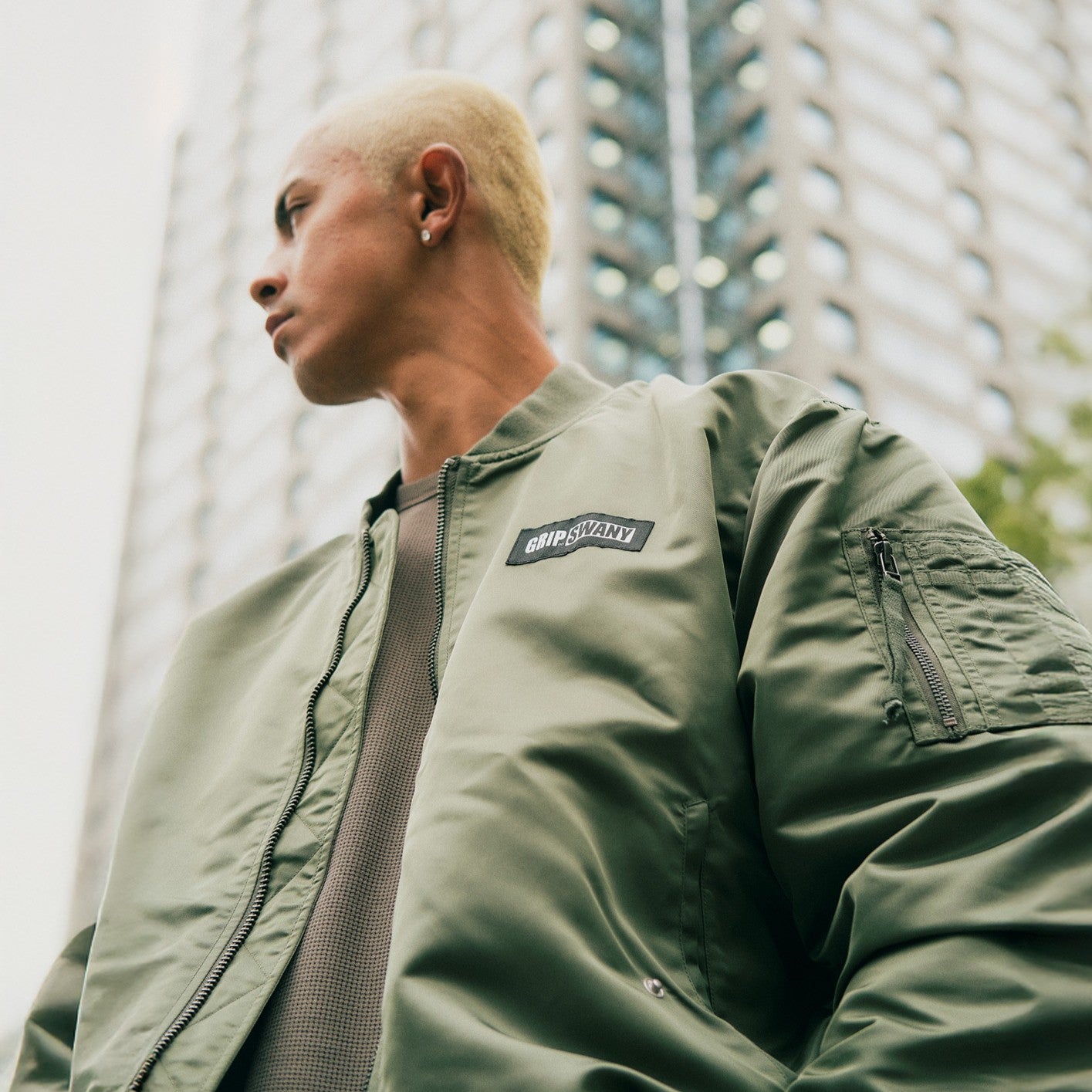 【GSMJ-057】 WATER REPELLENT FLIGHT JACKET