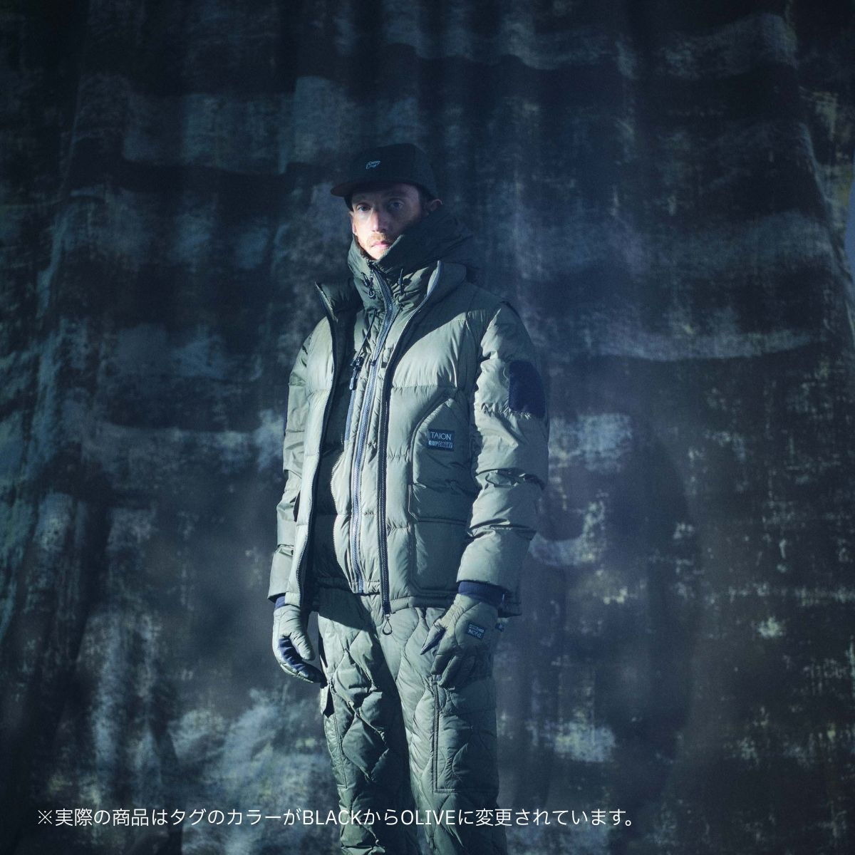【TAION-106VZWK-GS】 CORDURA DOWN JACKET