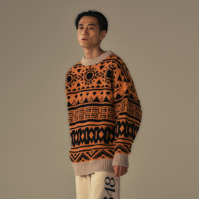 【18MSW-269】 LOW GAUGE KNIT
