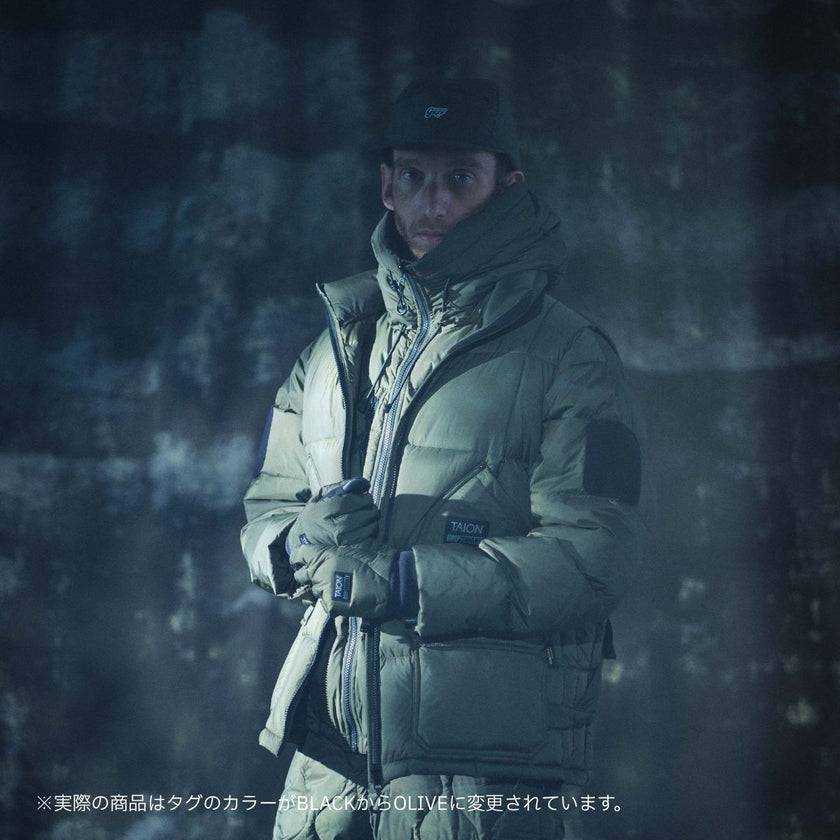 【TAION-GV01-GS】 CORDURA DOWN GLOVE
