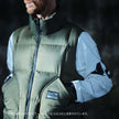 【TAION-002VZWK-GS】 CORDURA DOWN VEST