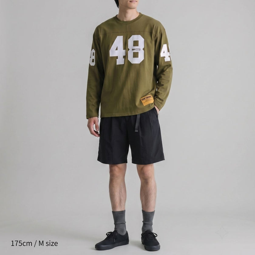 【GSMCT-230】 FOOT BALL L/S TEE