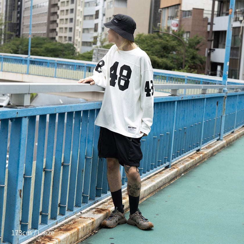 【GSMCT-230】 FOOT BALL L/S TEE