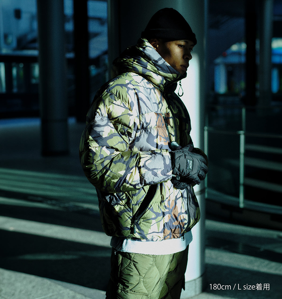 【TAION-106VZWK-GSPT】 CORDURA DOWN JACKET