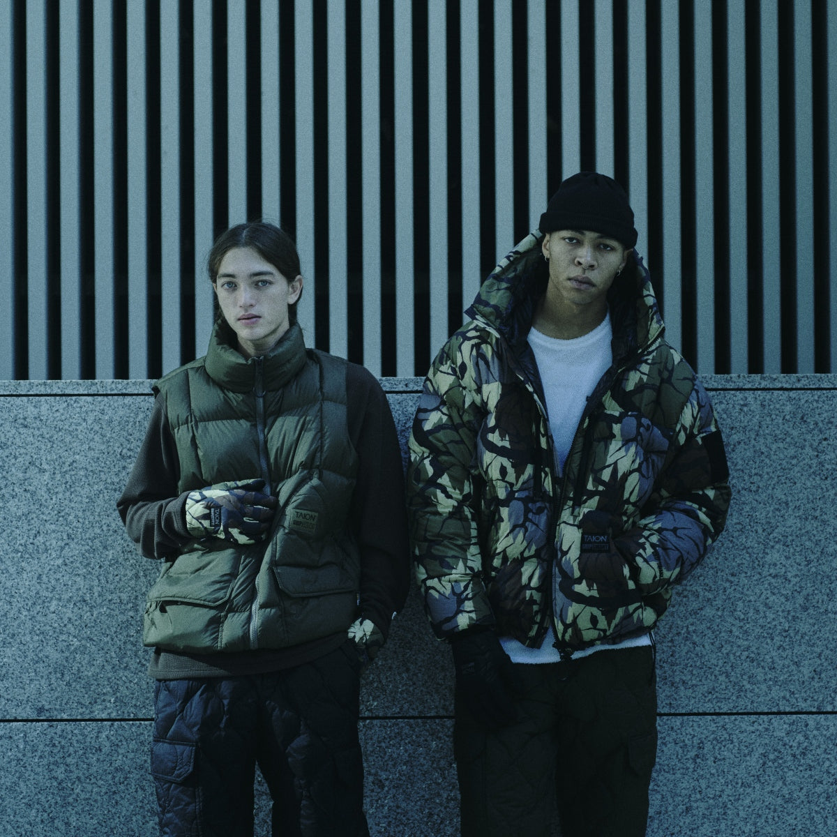 【TAION-106VZWK-GSPT】 CORDURA DOWN JACKET