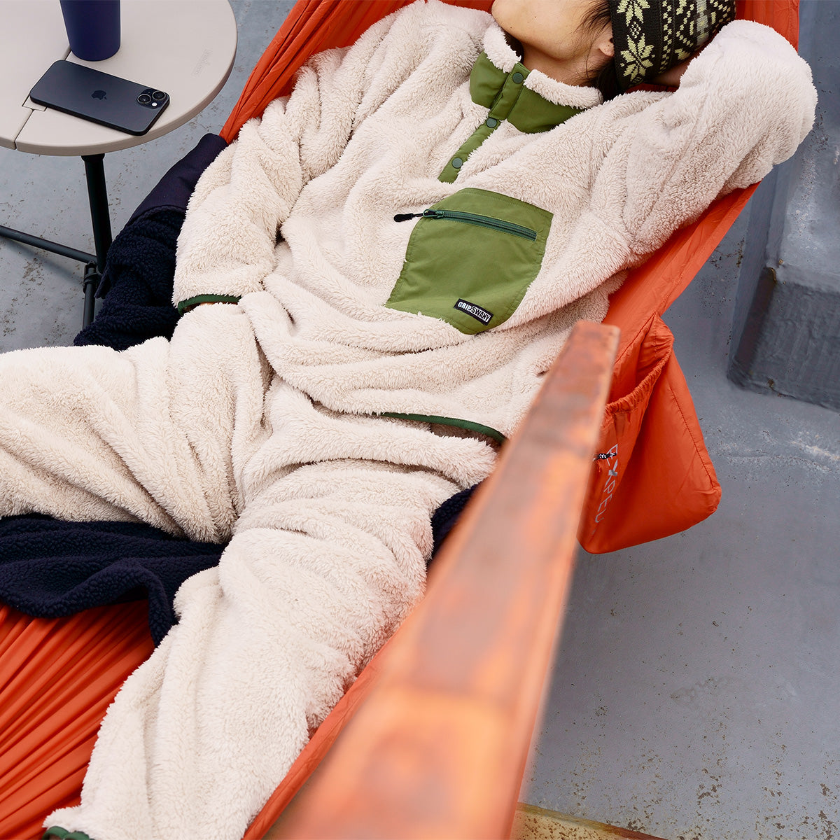 【GSMCT-077】 CORAL FLEECE PULLOVER