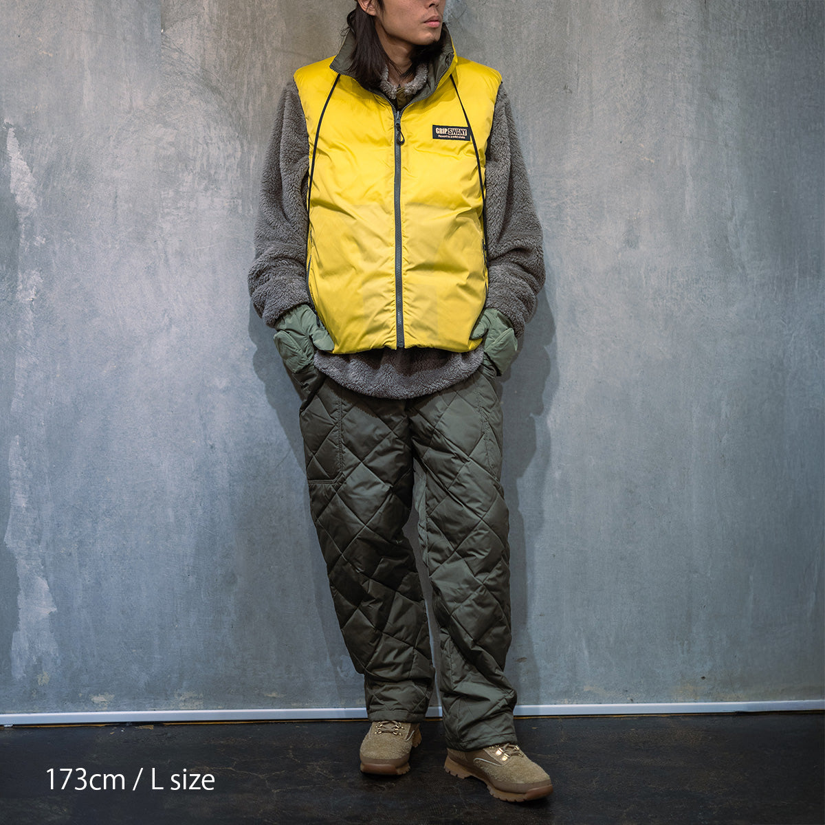 【GSMP-065】 DIA QUILTED DOWN PANTS