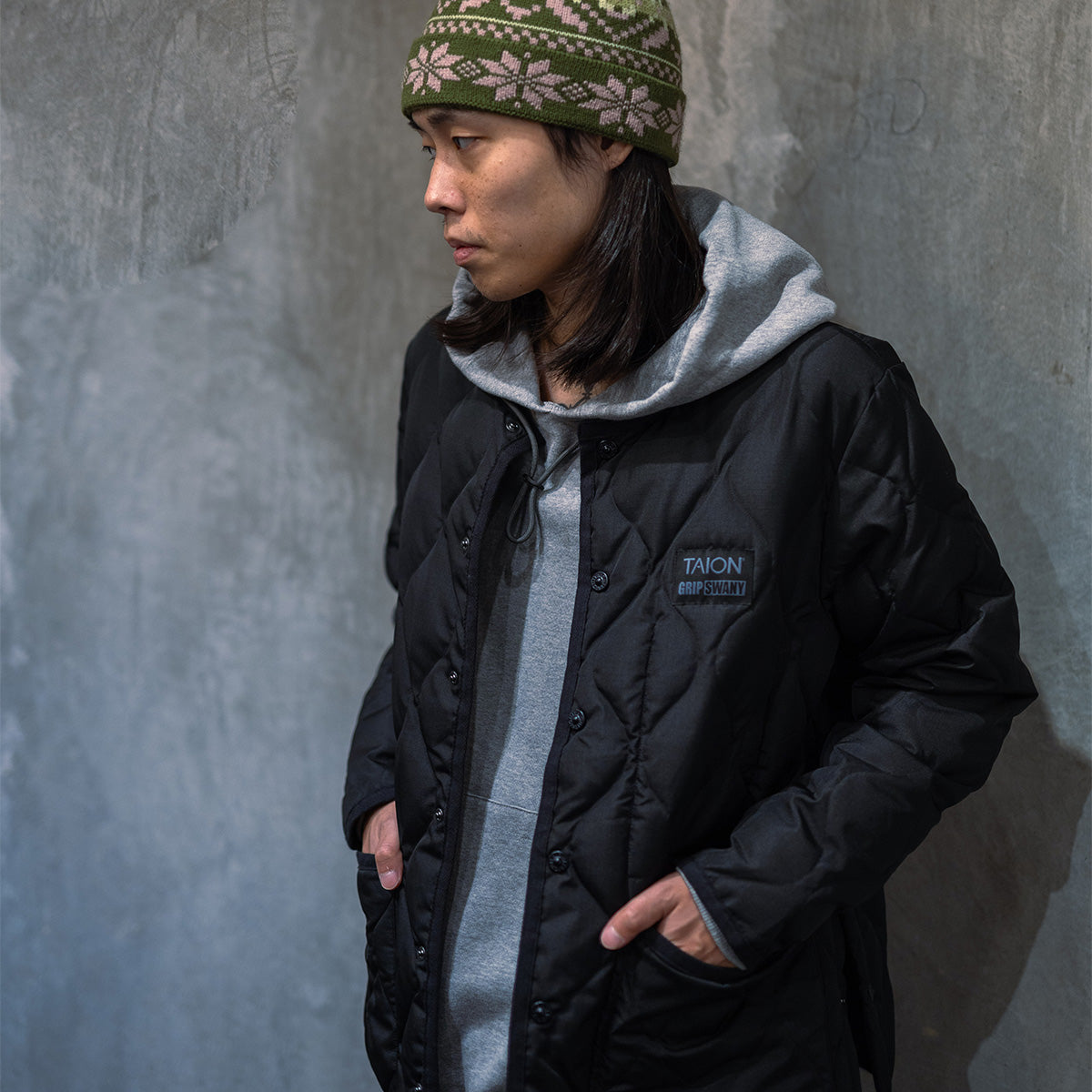 【TAION-GRIPSWANY-JK01】 TAION X GRIP SWANY DOWN JACKET