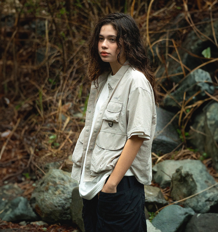 【GSWS0040】 W`S  GEAR POCKET SHIRT