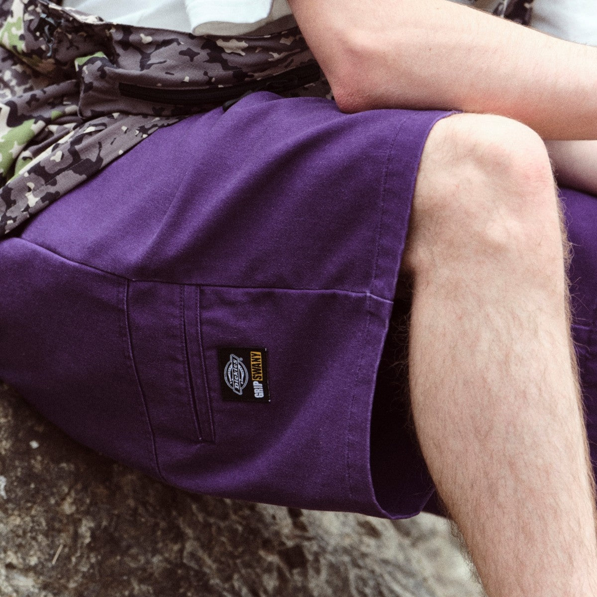 【262M40GS01】GRIPSWANY×Dickies EASY DOUBLE HIP WORK SHORTS