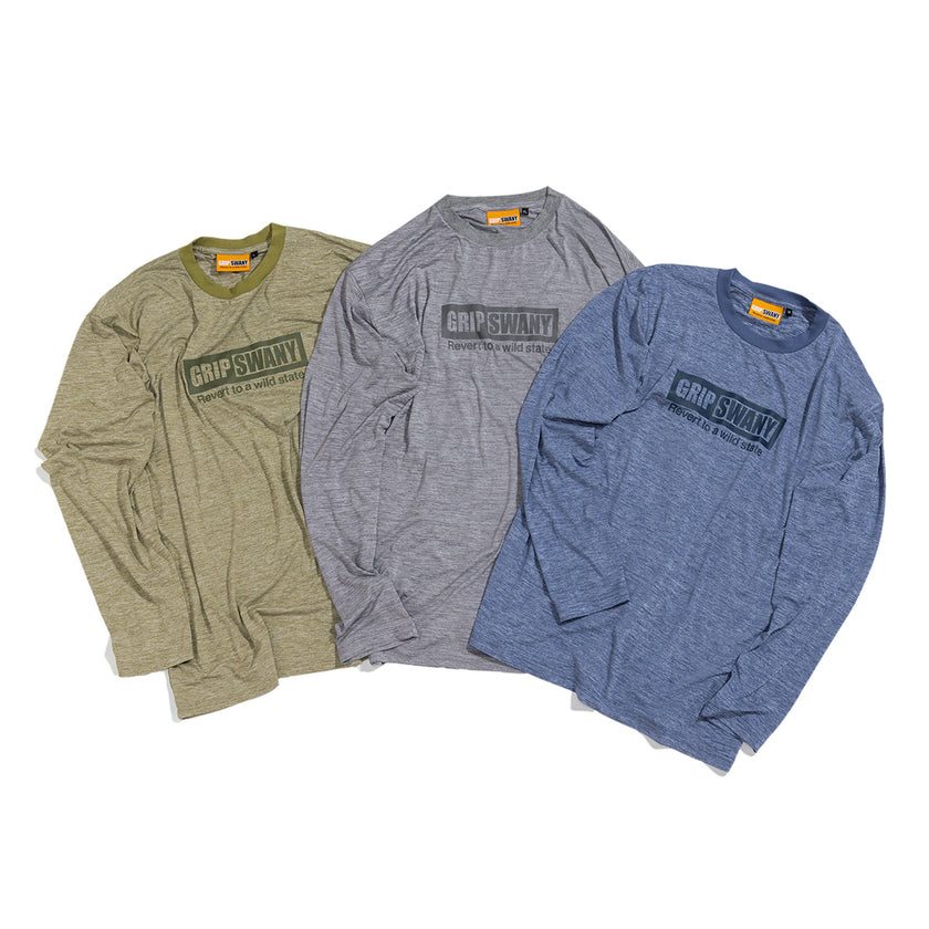 【GSMCT0008】 BOX LOGO DRY L/S TEE
