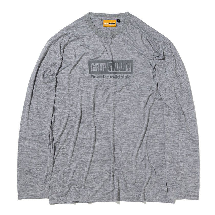 【GSMCT0008】 BOX LOGO DRY L/S TEE