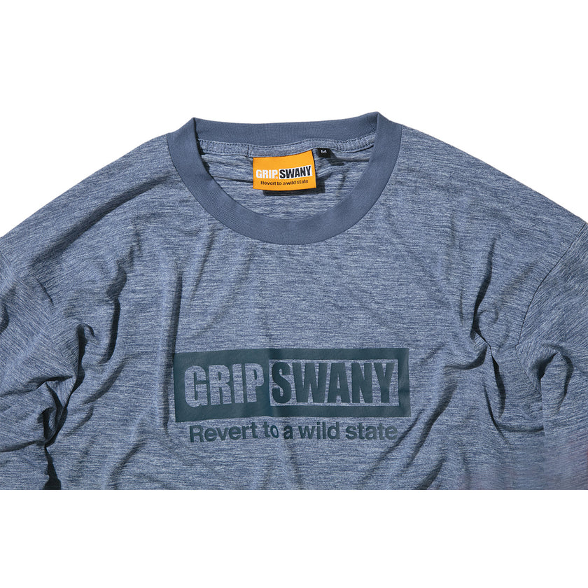 【GSMCT0008】 BOX LOGO DRY L/S TEE