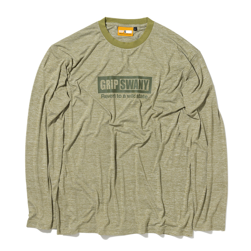【GSMCT0008】 BOX LOGO DRY L/S TEE