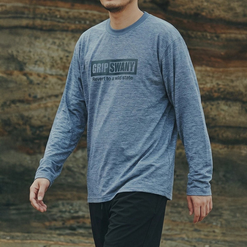 【GSMCT0008】 BOX LOGO DRY L/S TEE