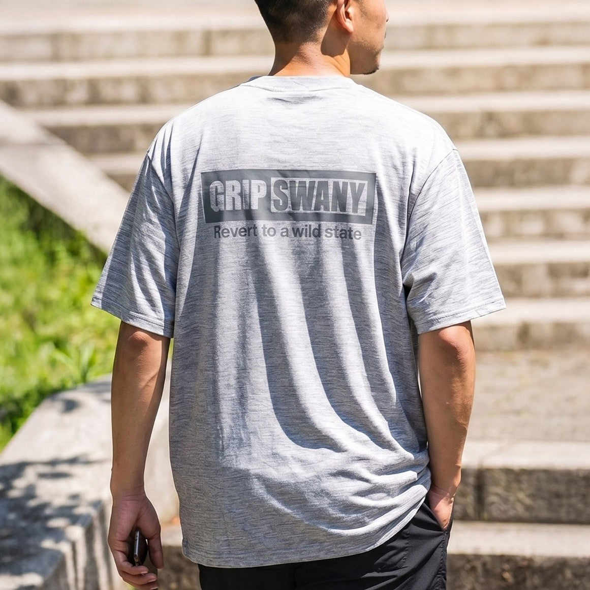 【GSMCT0014】 BOX LOGO DRY S/S TEE