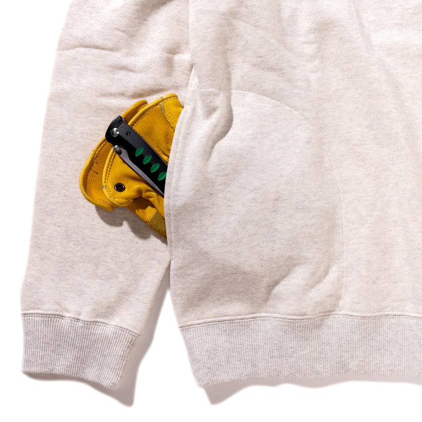 【GSMCT-076】 GS SWEAT HALF ZIP