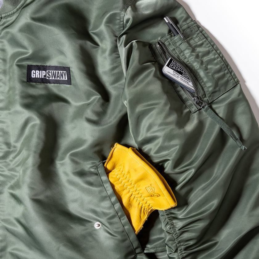 【GSMJ-057】 WATER REPELLENT FLIGHT JACKET