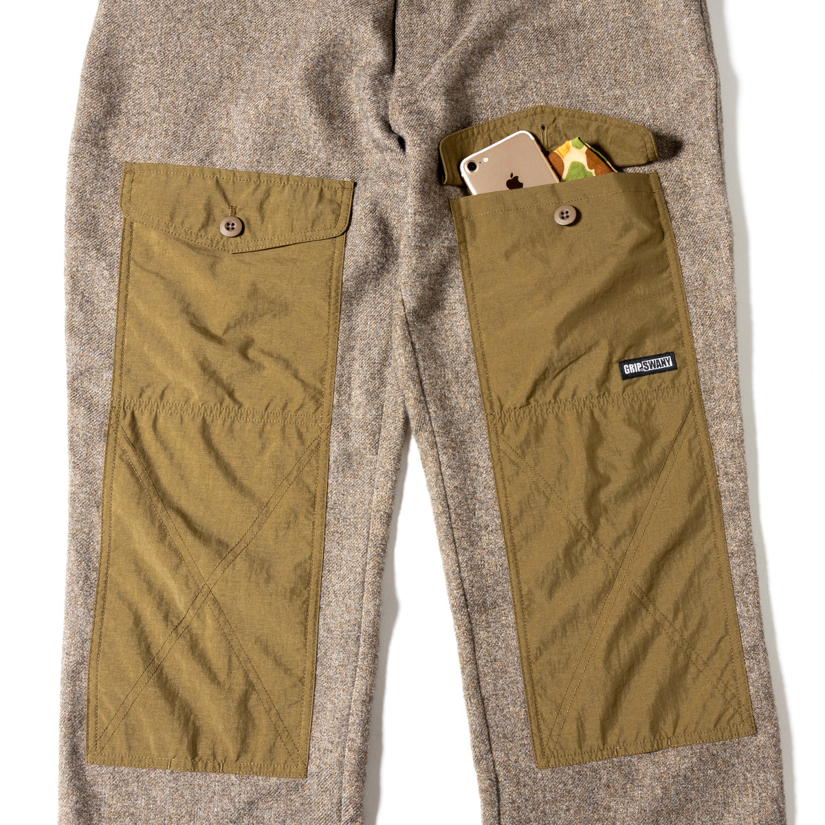 【GSMP-066】 WOOL-LIKE FIELD PANTS