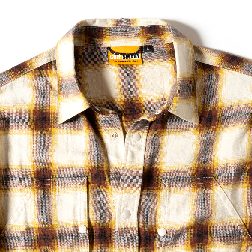 【GSMSH-071】 BRUSHED CHECK SHIRTS