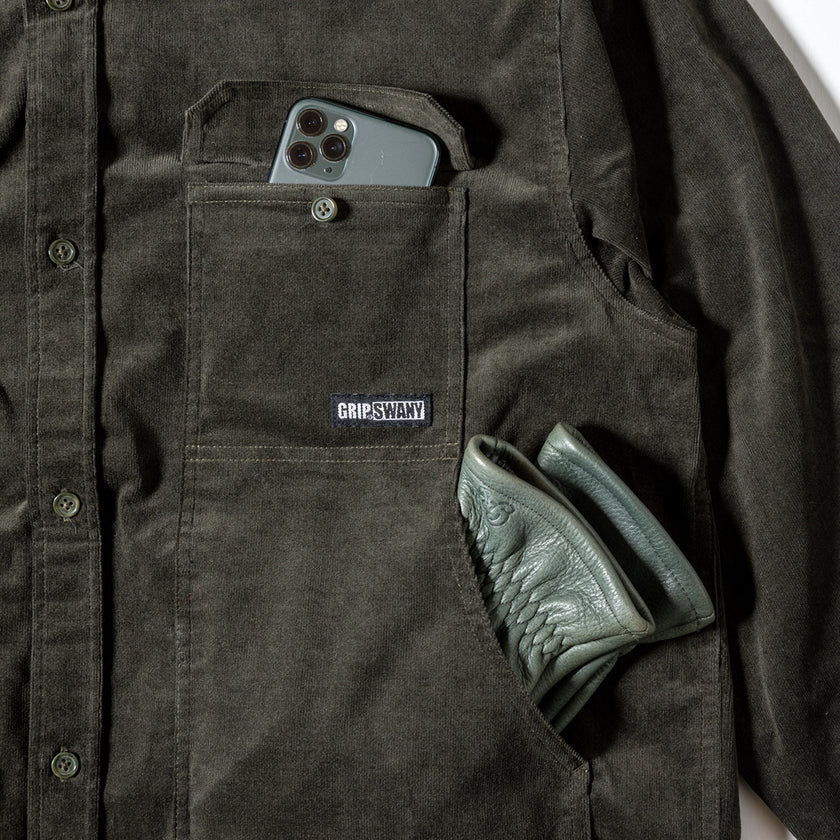 【GSMSH-072】 CORDUROY STRETCH FIELD SHIRTS