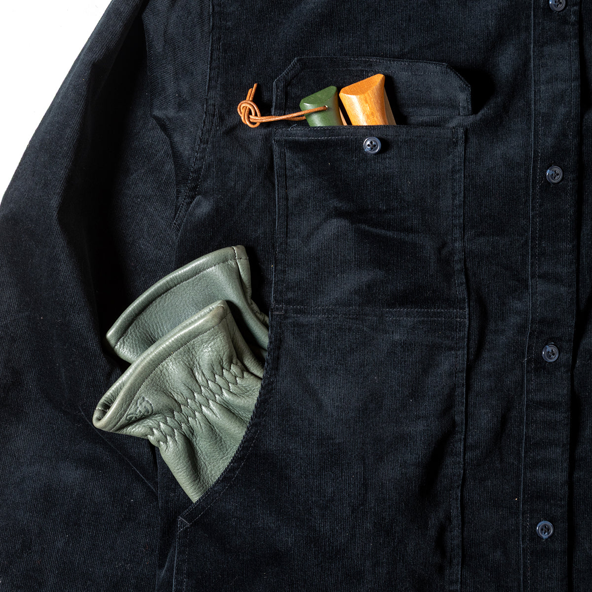 【GSMSH-072】 CORDUROY STRETCH FIELD SHIRTS
