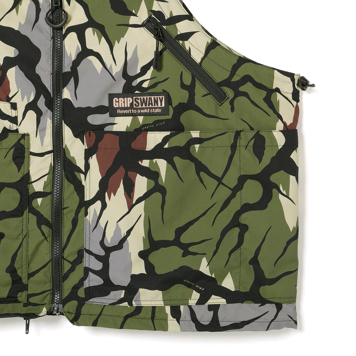 【GSMV-235PT】 UNIQUE RIPSTOP SUPPLEX GEAR BAG VEST