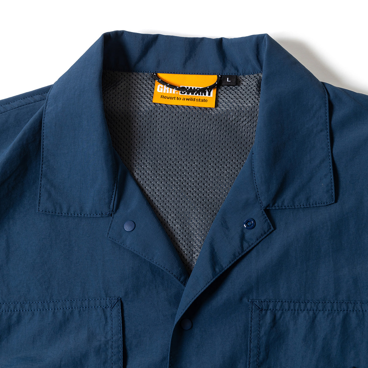 【GSS-37】SUPPLEX OPEN COLLAR SHIRTS