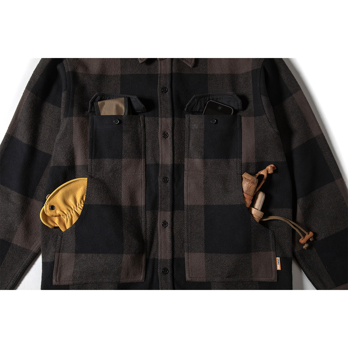 【GSS-39】 FLANNEL FIELD SHIRT