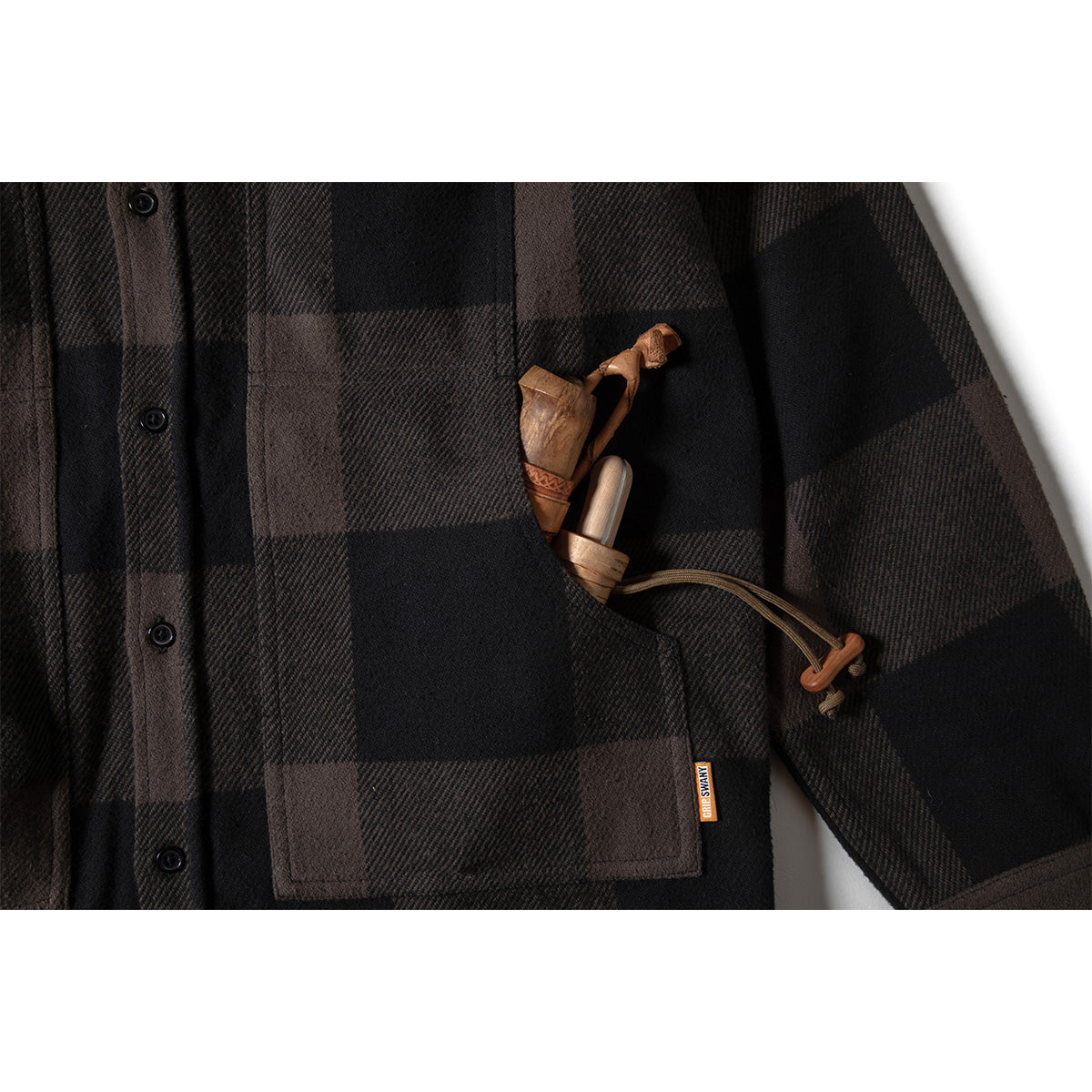 【GSS-39】 FLANNEL FIELD SHIRT