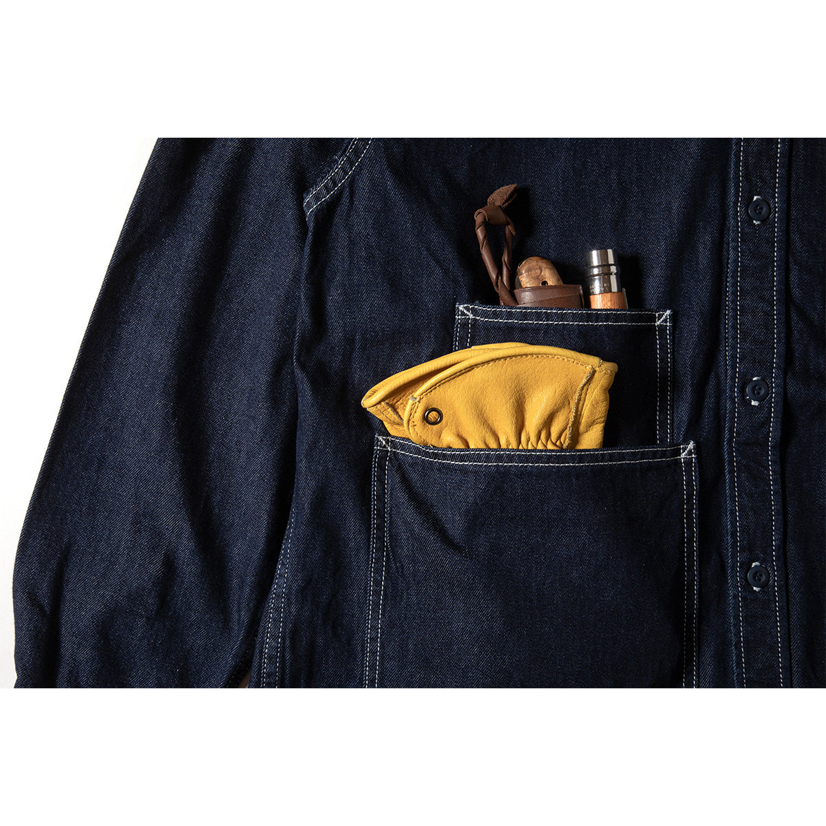 【GSS-40】 DENIM FIELD SHIRT