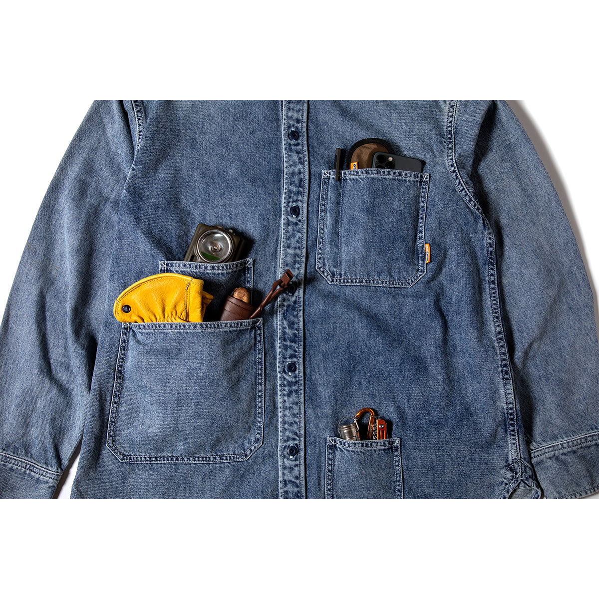 【GSS-40】 DENIM FIELD SHIRT