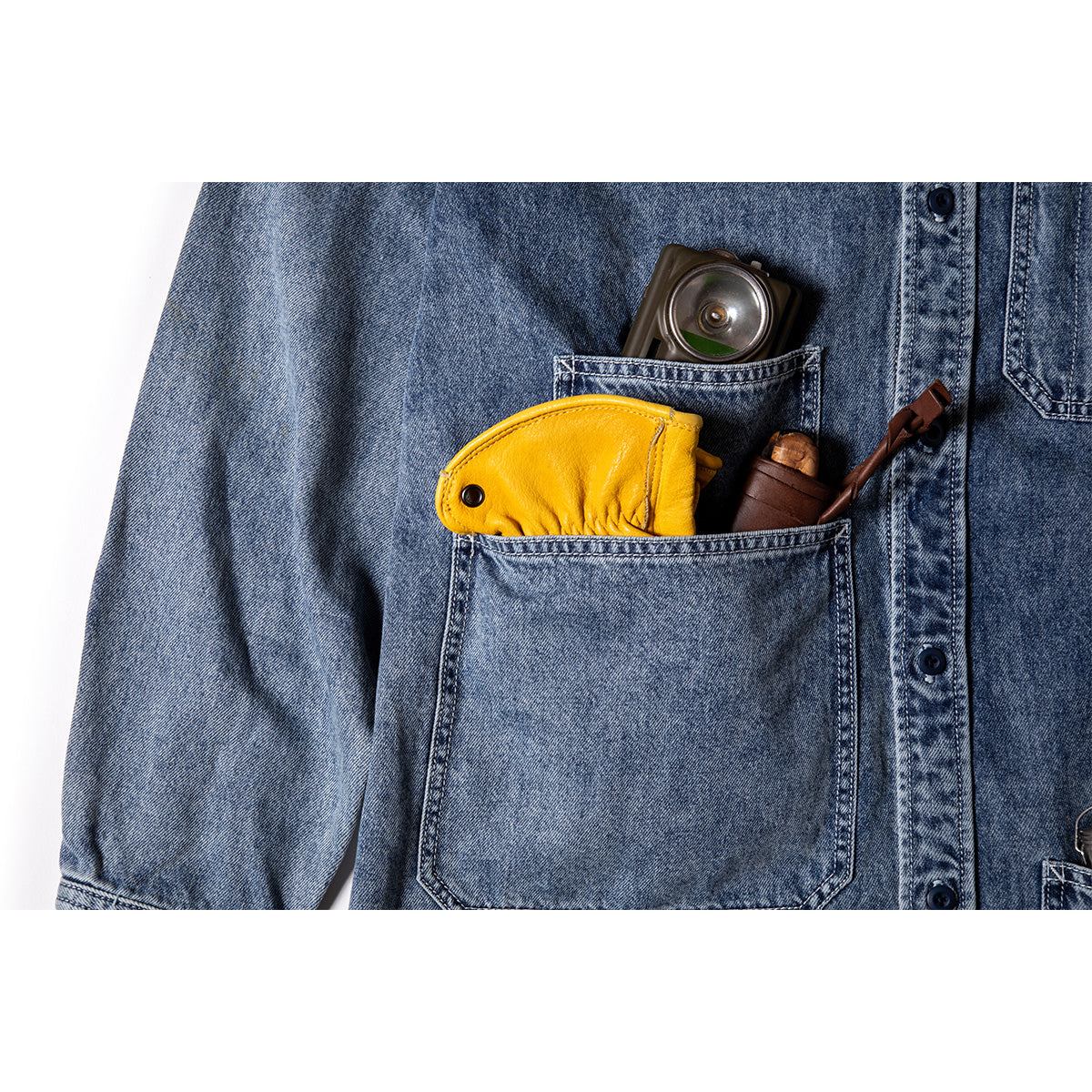 【GSS-40】 DENIM FIELD SHIRT