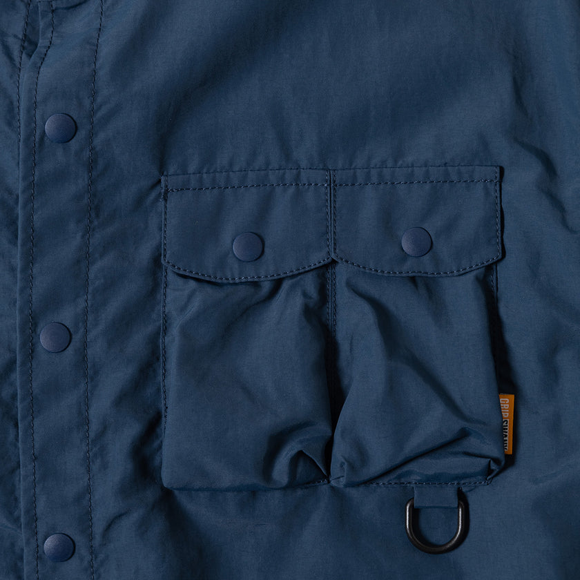 [GSW-34]W'S SUPPLEX STAND COLLAR SHIRT